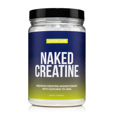 Lemon Lime Creatine Monohydrate Powder | Naked Creatine - 1.1LB